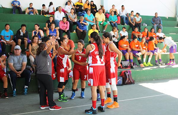 Exitosa eliminatoria estatal de Basquetbol