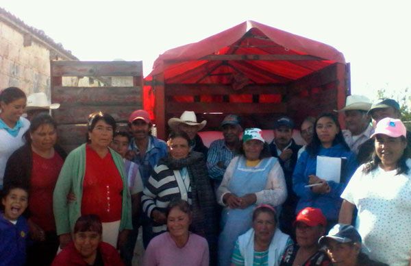 Lleva Antorcha 20 toneladas de maíz a municipios de la región del Altiplano