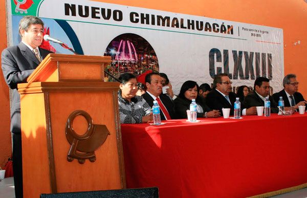 Chimalhuacán, uno de los municipios con mejor desarrollo del país: Alcalde