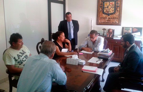 Se reúne Antorcha con presidente municipal de Jesús María 