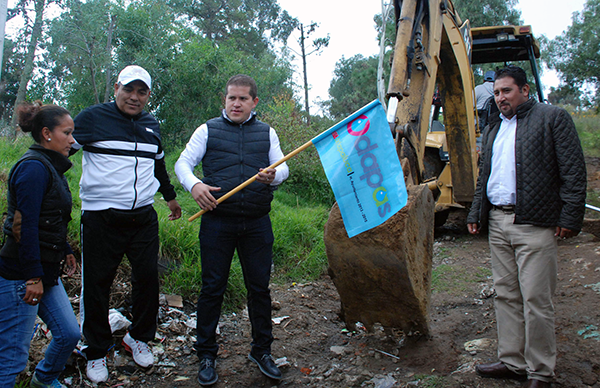 Llevarán agua a 20 mil habitantes del Teponaxtle y La Cañada 