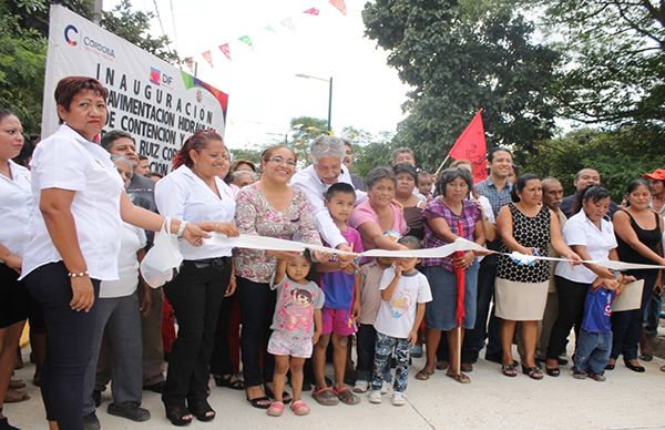 Antorcha inaugura obras en colonia de la Reserva Territorial de Córdoba