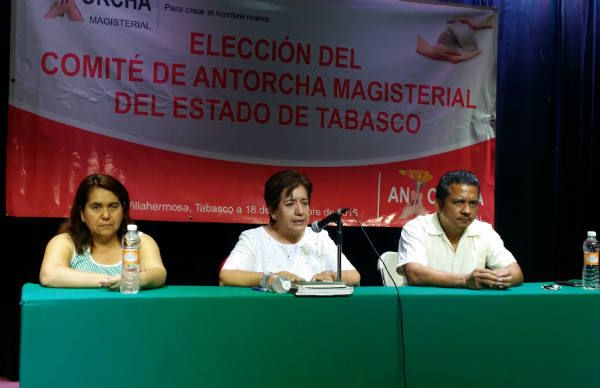 Se formó el Comité Estatal de Antorcha Magisterial en Tabasco