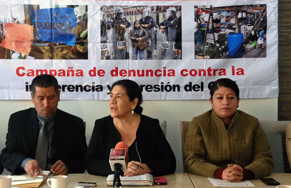 Antorcha en el D.F. anuncia marcha para el miércoles 9 de diciembre con 7 mil personas 