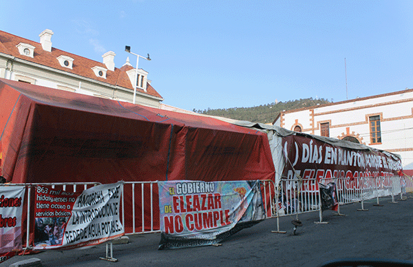 48 días de plantón: Oídos sordos de Eleazar ante demandas de pachuqueños