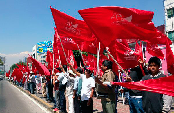 Antorcha suspende manifestación 