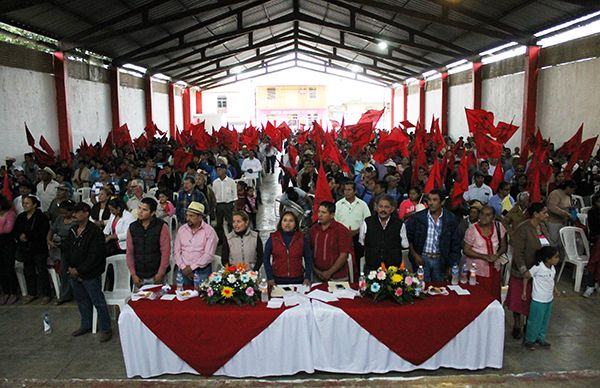 Antorcha realiza encuentro regional de campesinos en José Azueta