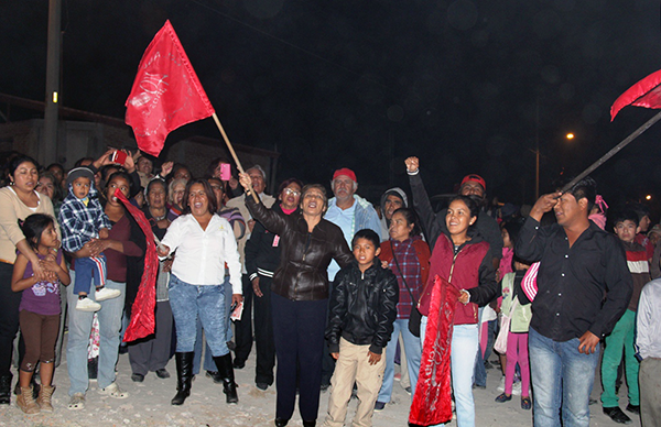 Logra Antorcha 3 mdp para pavimentación