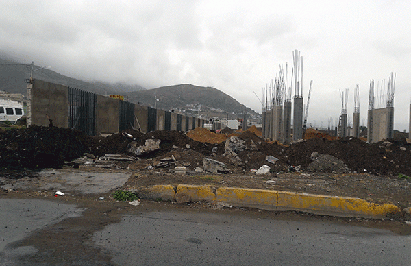 Avanza construcción del bachillerato antorchista en Pachuca