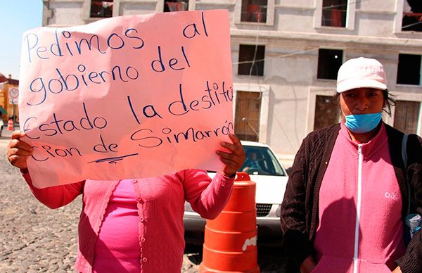 Poblanos se suman a la lucha de Ocoyucan