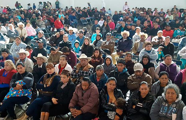 Habitantes de Santa Catarina piden presencia política de Antorcha en sus comunidades