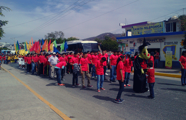 Aguascalientes, entusiasta en la Espartaqueada 