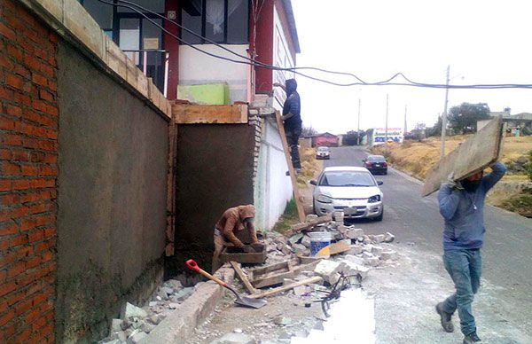 Obras para el progreso de San Jerónimo Amanalco