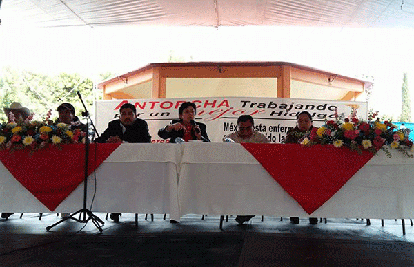 Celebran en Alfajayucan 4to aniversario como municipio antorchista