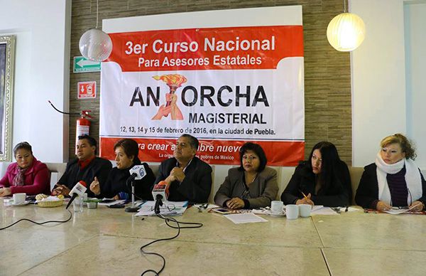 Prepara antorcha magisterial docentes para evaluación de sep