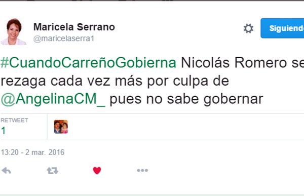 Denuncian en redes sociales a presidenta de Nicolás Romero