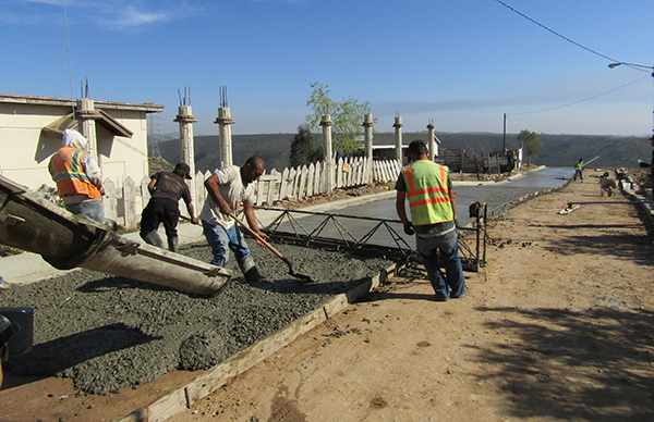 Arranca obra de pavimentación en colonia antorchista