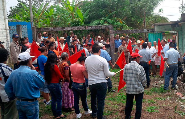 Antorcha Campesina sigue transformando Matías Romero