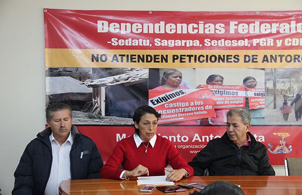 Reanuda Antorcha protestas a nivel nacional