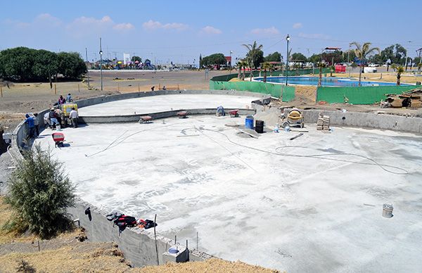 Chimalhuacán amplía y moderniza Parque Acuático