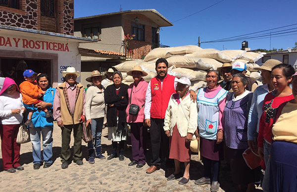 Dotarán con maíz a 3 mil familias del Valle del Mezquital