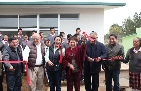 Antorcha inaugura el Telebachillerato Independencia en Villa Aldama