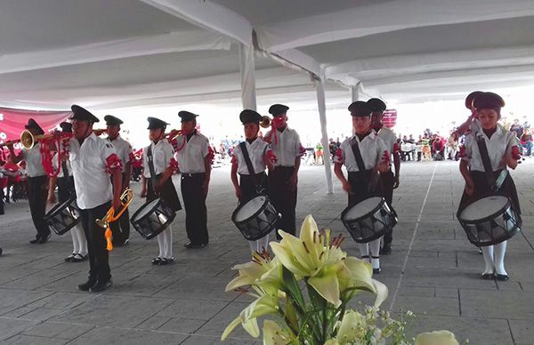 Un éxito el VII Concurso Estatal de Bandas de Guerra organizado por el Movimiento Antorchista