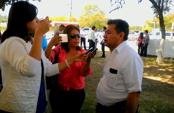 Reafirma el representante antorchista las declaraciones  de su líder nacional Aquiles Córdova Morán 