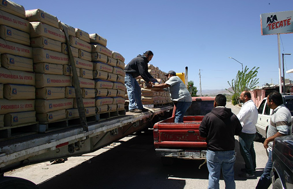 Logra Antorcha paquetes de material gratuito en tres municipios