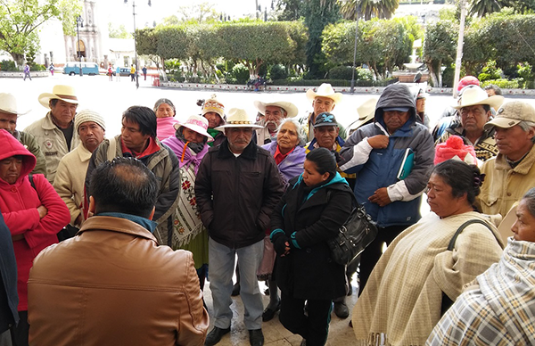 Habitantes de Jocotitlán reciben apoyo por parte de Antorcha Campesina