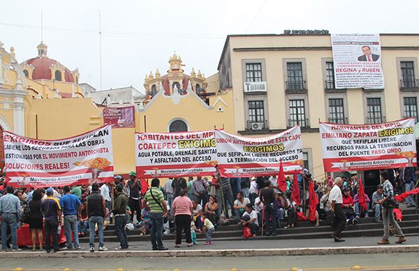 Pide Antorcha liberación de recursos federales a Sefiplan