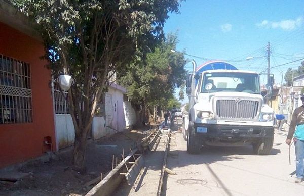 La pavimentación de la calle Mina Plomosa será inaugurada el 24 de mayo