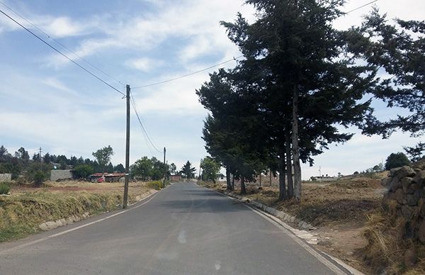 Se concluyen obras de pavimentación en comunidades de Jilotepec