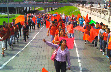 Con manifestación pide clave oficial para Preparatoria