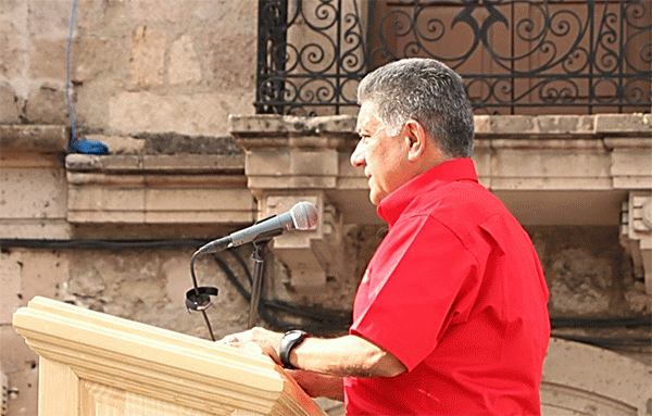 Discurso de Omar Carreón Abud en el XXV Aniversario Luctuoso de Wenceslao Victoria Soto