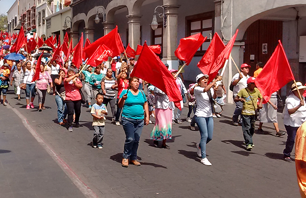 5 mil antorchistas en Morelos denuncian cerrazón del gobierno estatal 