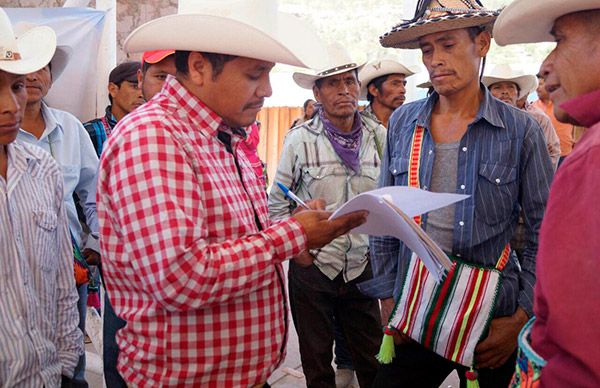 Mezquital necesita un cambio: Juventino Ramírez