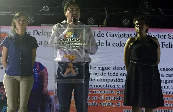 Festeja el Movimiento Antorchista a madres en Gaviotas Sur