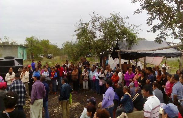 Pandilleros intentaron despojar de terrenos a los habitantes de la colonia Buenos Aires