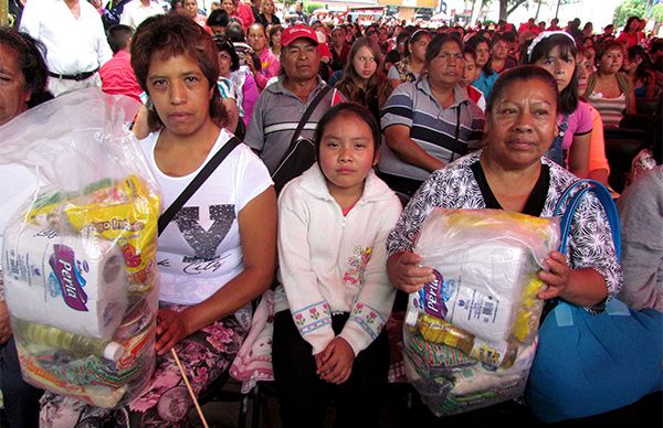 Inició el programa social Canasta Alimentaria Municipal