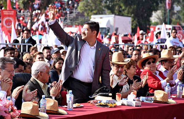 Chimalhuacán es ejemplo de la unidad del pueblo: Brasil Acosta 