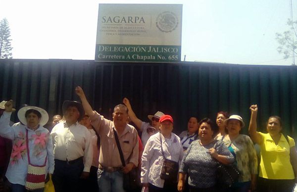 Sagarpa Jalisco obliga a antorchistas instalar plantón indefinido