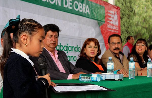 Las obras en escuelas no son un gasto, son una inversión