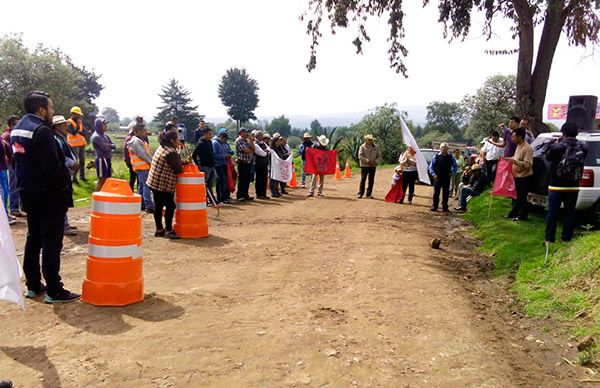 Nueva pavimentación para San Bartolo Morelos 