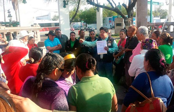 14 de junio de 2016 Antorchistas de Nuevo Laredo solicitan una Escuela Primaria