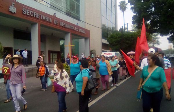 Antorchistas  urgen a la Seder entrega de apoyos prometidos