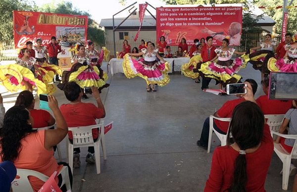 Antorcha inaugura obras en el Valle de Mexicali