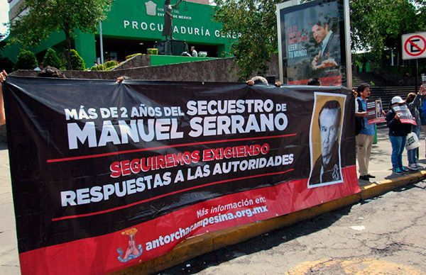 Claman justicia para Manuel Serrano Vallejo