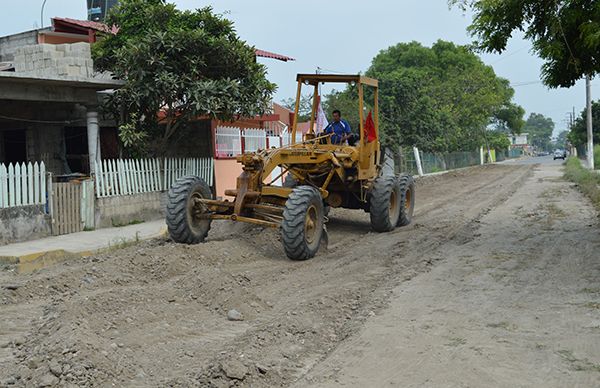 Antorcha logra pavimentación para la colonia 13 de diciembre de San Rafael