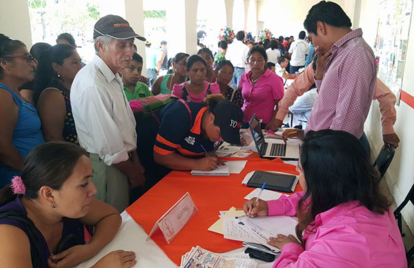 Antorchistas acuden al Miércoles Ciudadano